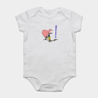 Blob at the Finish Line Baby Bodysuit